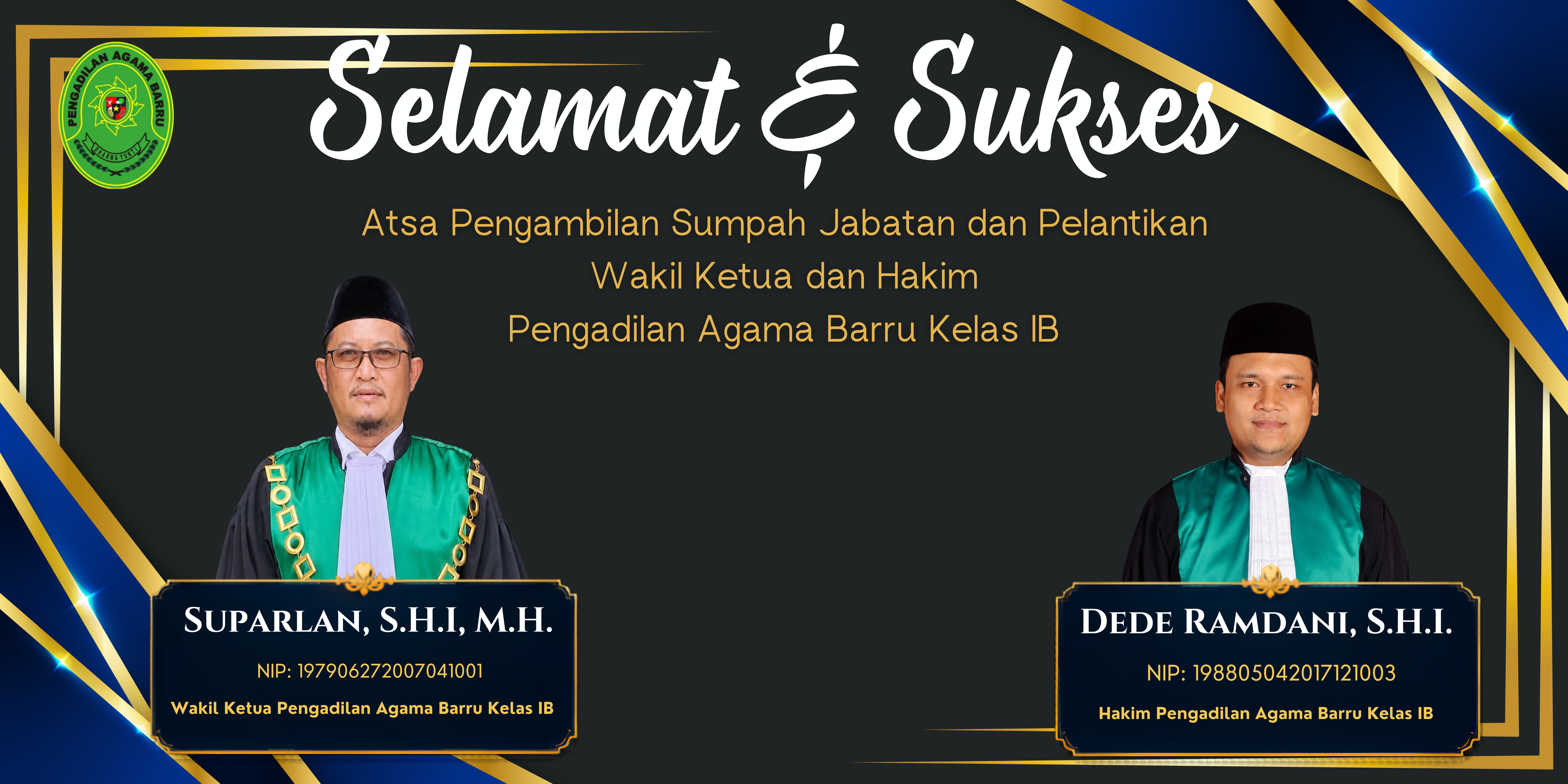 Selamat & Sukses!